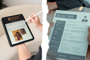 portfolio vs currículum